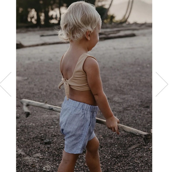 The Simple Folk Bikini Top Desert Neutral Tan Cream - Picture 2 of 16